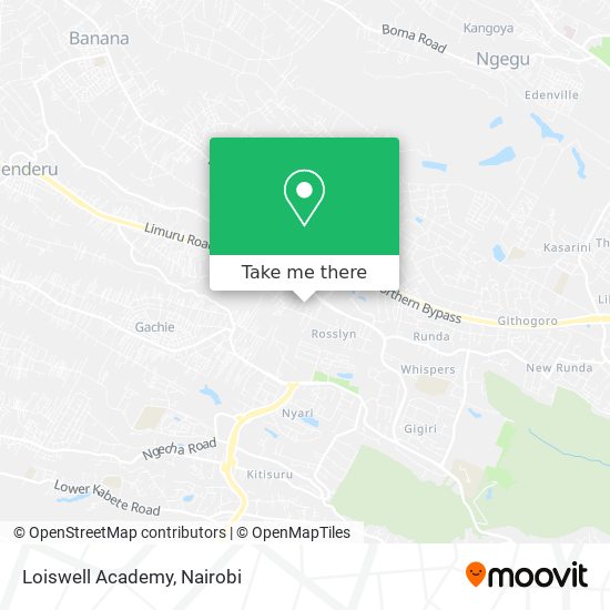 Loiswell Academy map