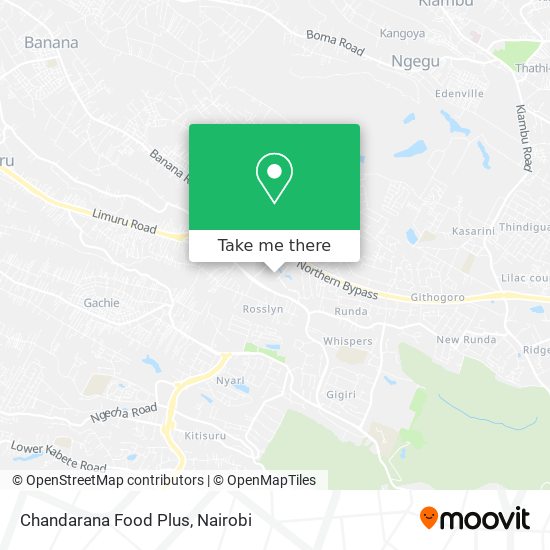 Chandarana Food Plus map