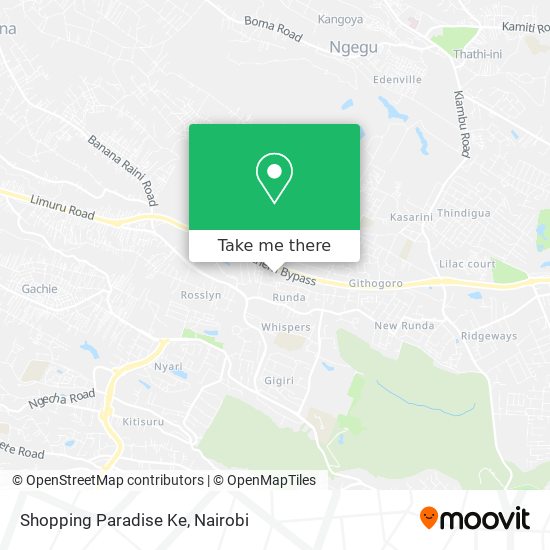 Shopping Paradise Ke map