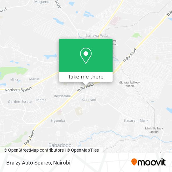 Braizy Auto Spares map