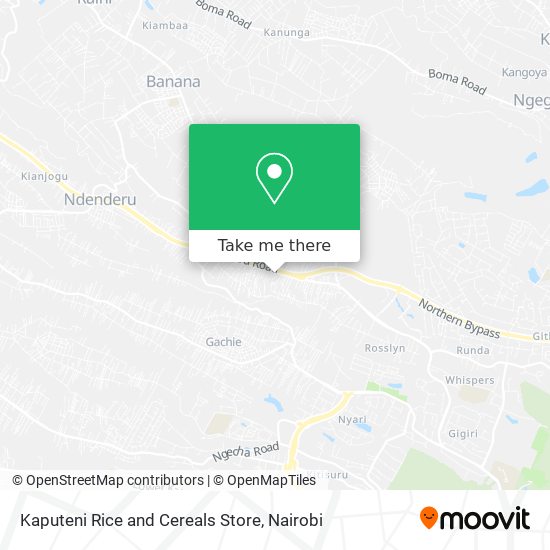 Kaputeni Rice and Cereals Store map