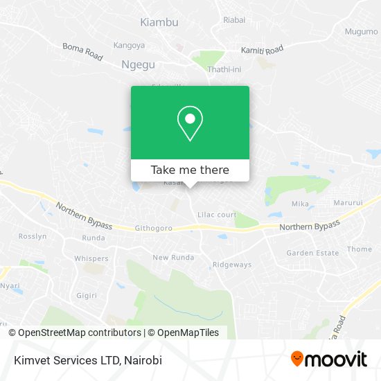 Kimvet Services LTD map