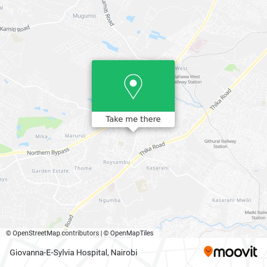 Giovanna-E-Sylvia Hospital map