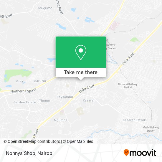 Nonnys Shop map