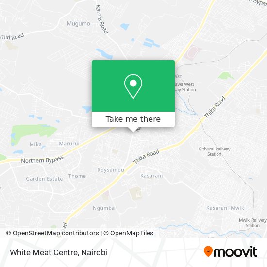 White Meat Centre map