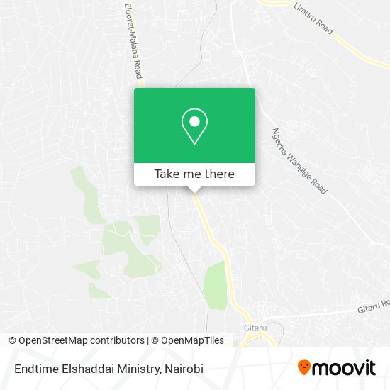 Endtime Elshaddai Ministry map