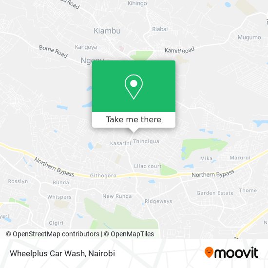 Wheelplus Car Wash map