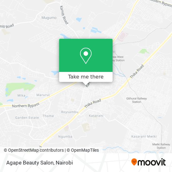 Agape Beauty Salon map