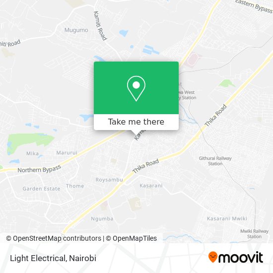 Light Electrical map