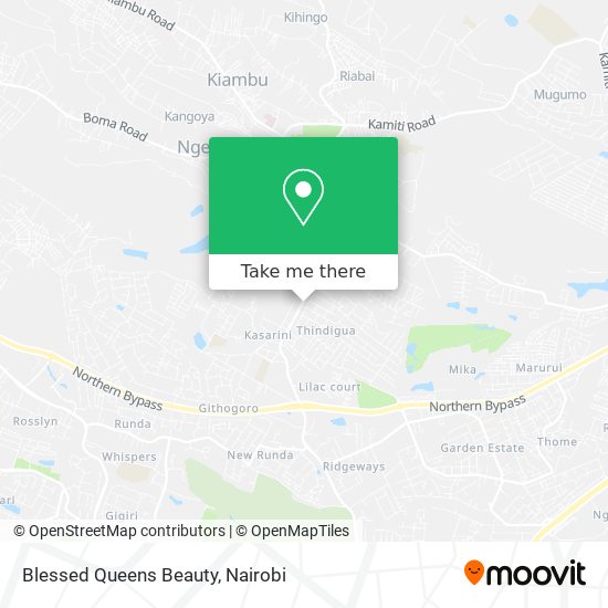Blessed Queens Beauty map