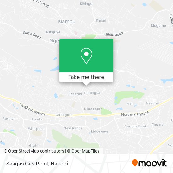 Seagas Gas Point map