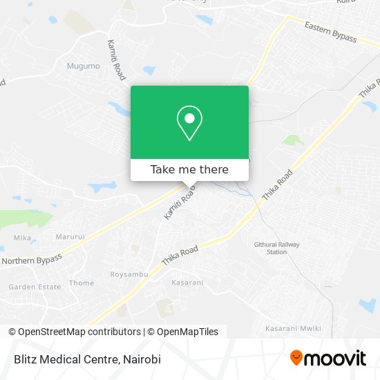 Blitz Medical Centre map