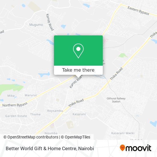 Better World Gift & Home Centre map