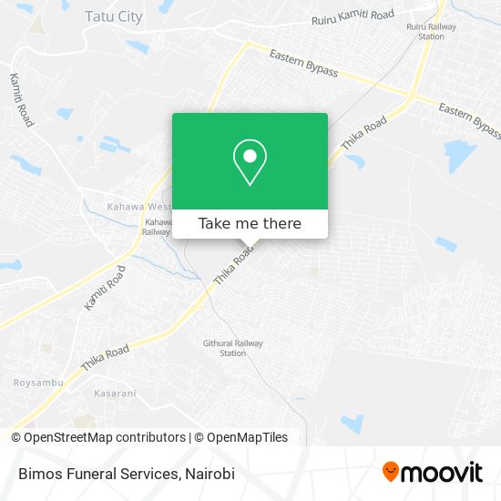 Bimos Funeral Services map