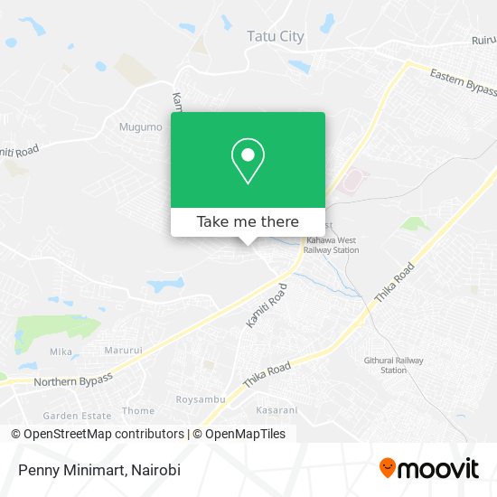 Penny Minimart map