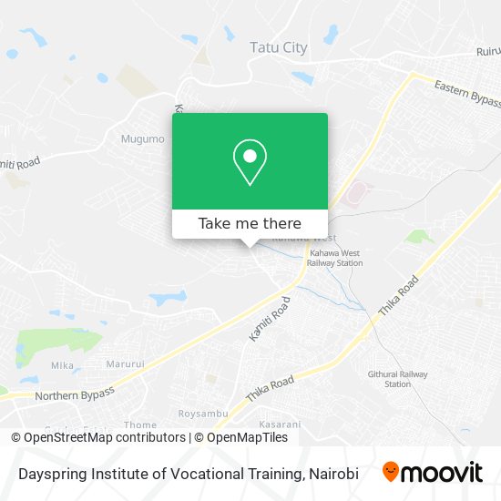 Dayspring Institute of Vocational Training map