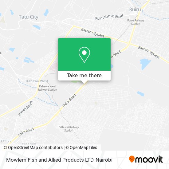 Mowlem Fish and Allied Products LTD map