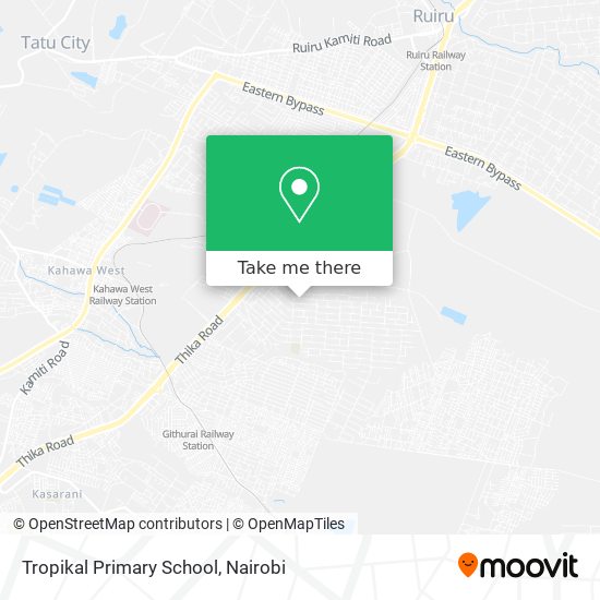 Tropikal Primary School map