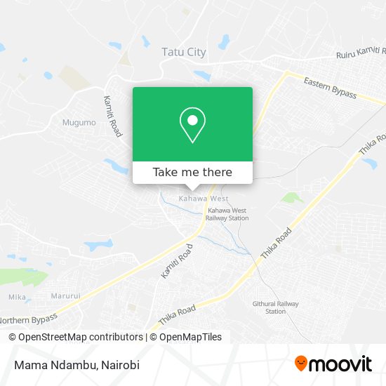 Mama Ndambu map