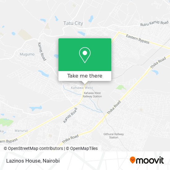 Lazinos House map