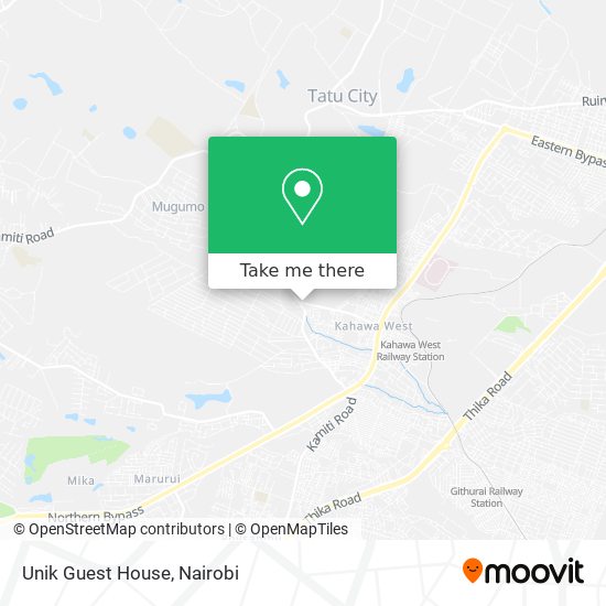 Unik Guest House map