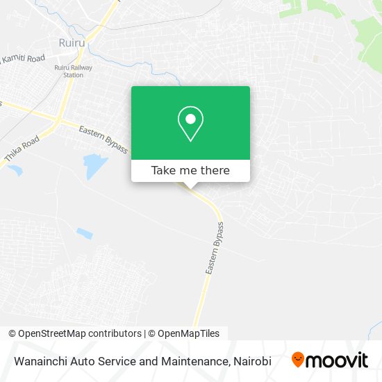 Wanainchi Auto Service and Maintenance map
