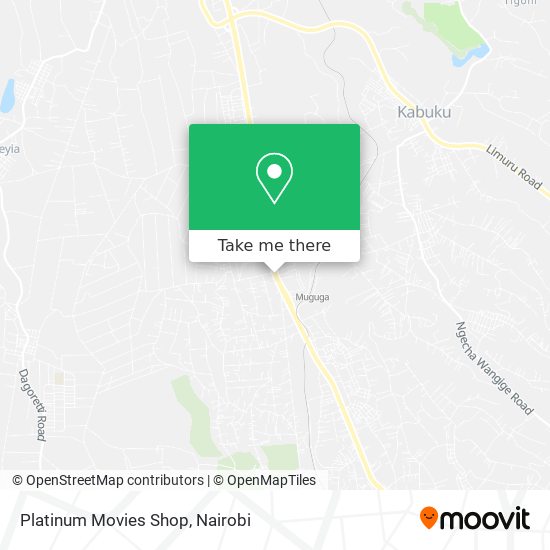 Platinum Movies Shop map