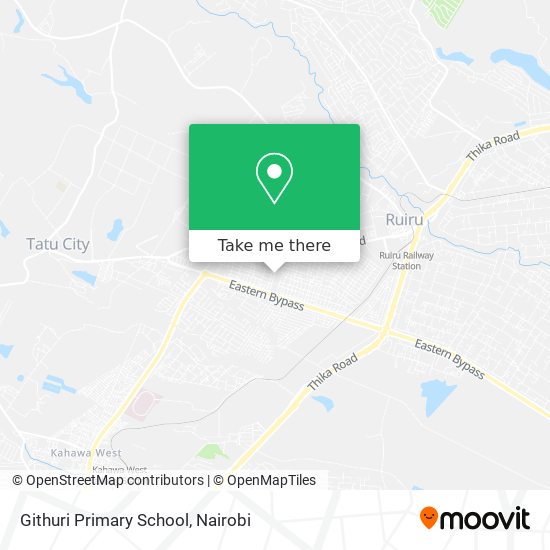 Githuri Primary School map
