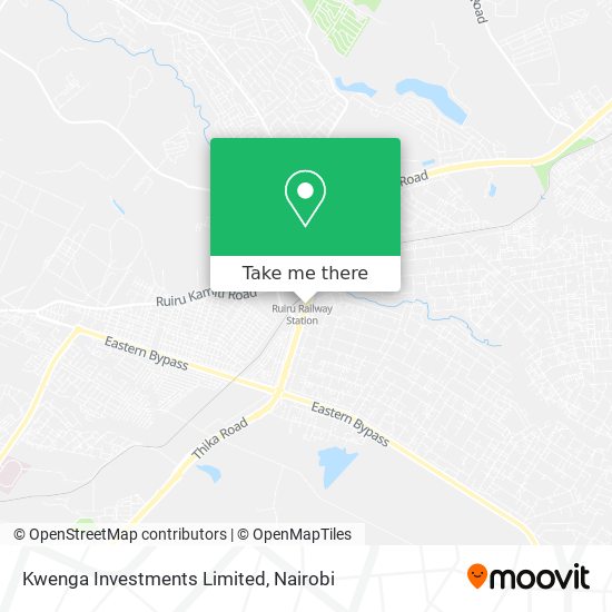 Kwenga Investments Limited map