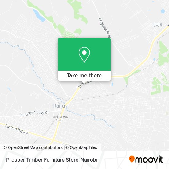 Prosper Timber Furniture Store map