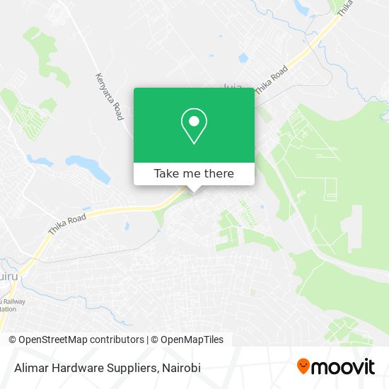 Alimar Hardware Suppliers map
