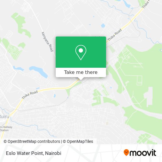 Eslo Water Point map