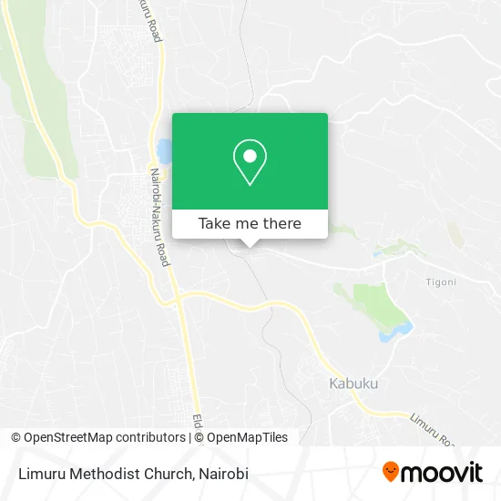 Limuru Methodist Church map