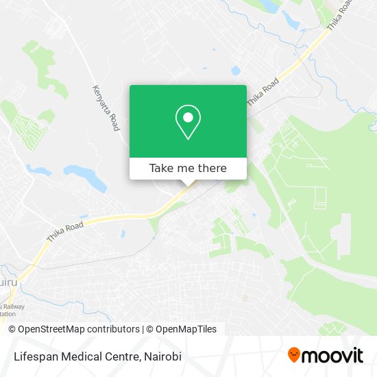 Lifespan Medical Centre map