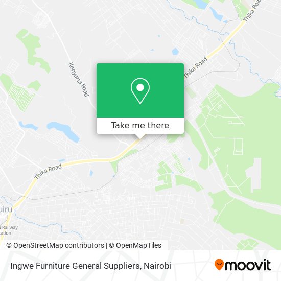 Ingwe Furniture General Suppliers map