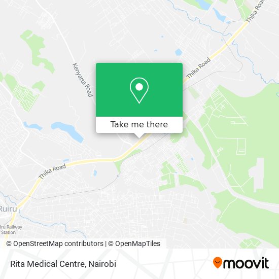 Rita Medical Centre map