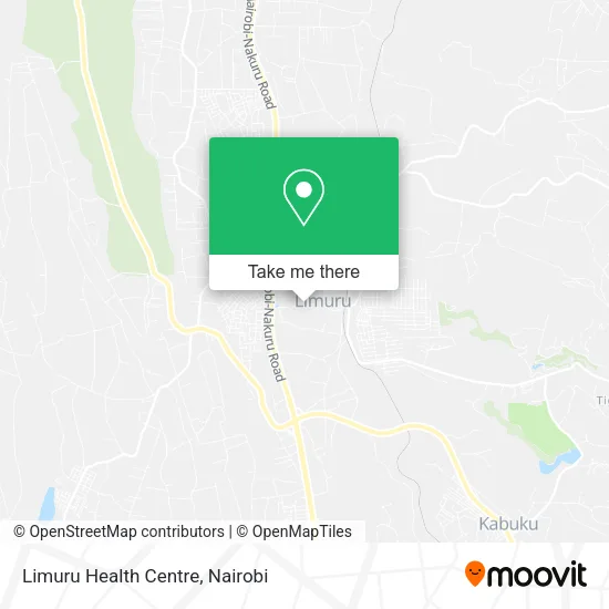 Limuru Health Centre map