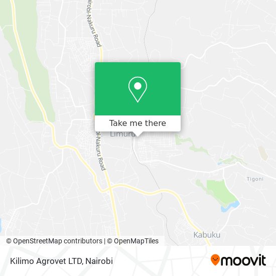 Kilimo Agrovet LTD map