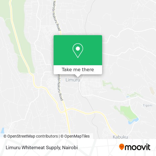Limuru Whitemeat Supply map