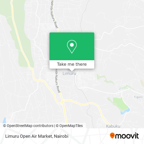 Limuru Open Air Market map