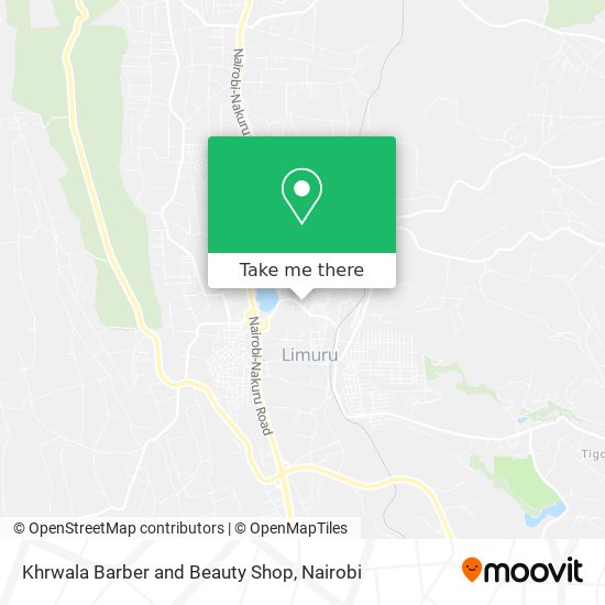 Khrwala Barber and Beauty Shop map