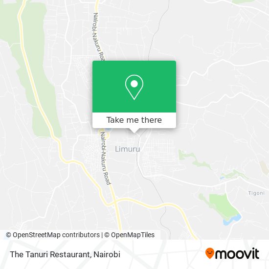 The Tanuri Restaurant map