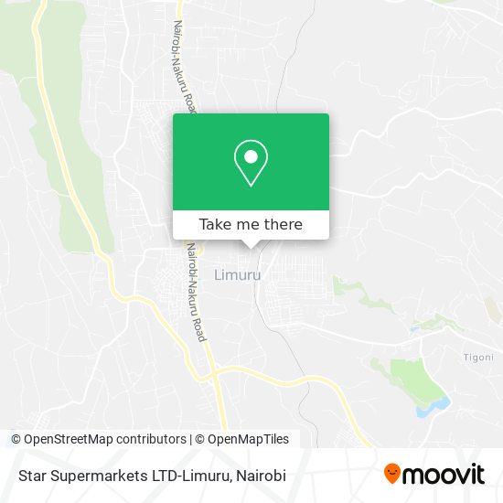 Star Supermarkets LTD-Limuru map