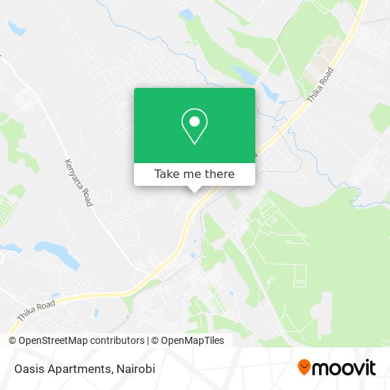 Oasis Apartments map