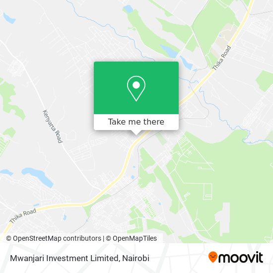 Mwanjari Investment Limited map