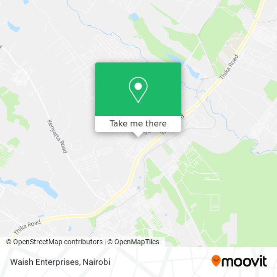 Waish Enterprises map