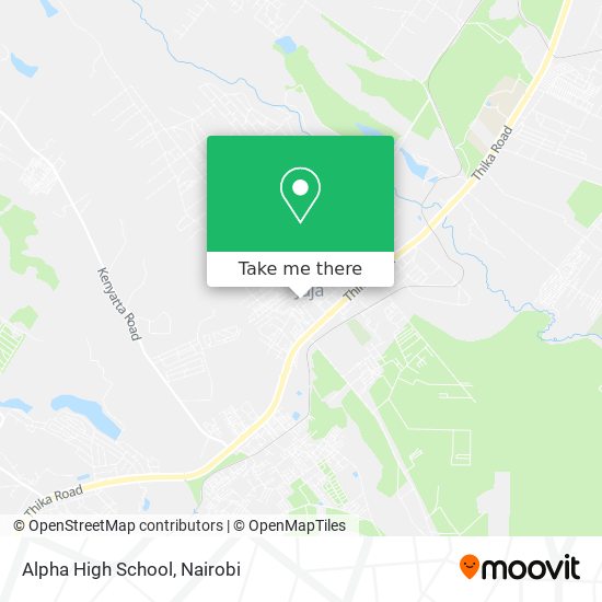 Alpha High School map