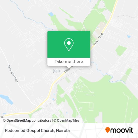 Redeemed Gospel Church map
