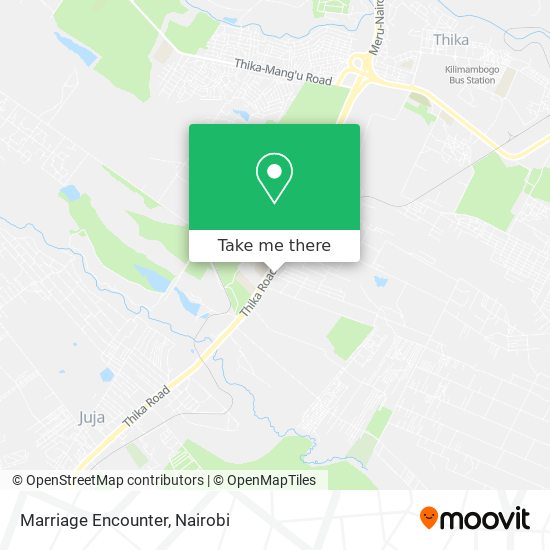 Marriage Encounter map