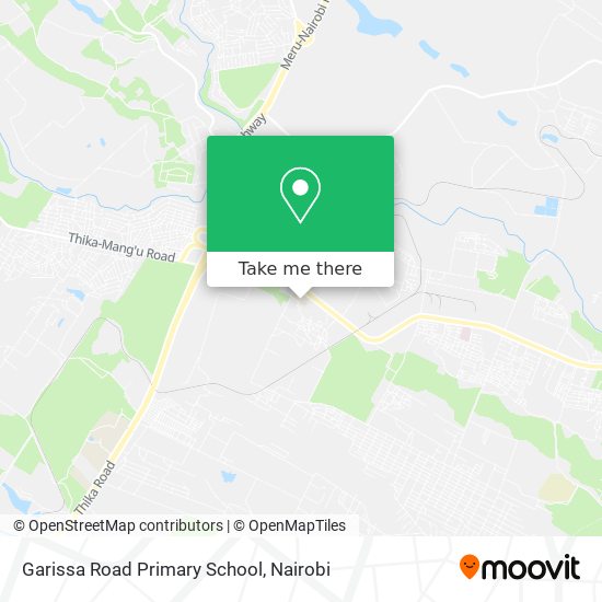 Garissa Road Primary School map
